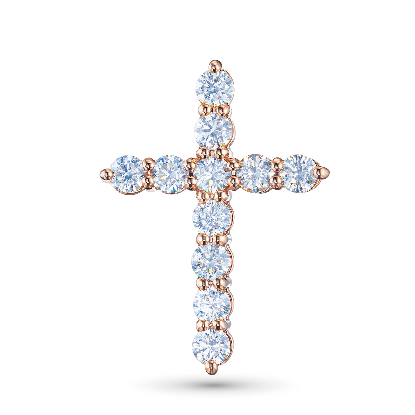 14K Yellow Gold Pendant with Lab-Created Diamonds 1.700 CT.TW