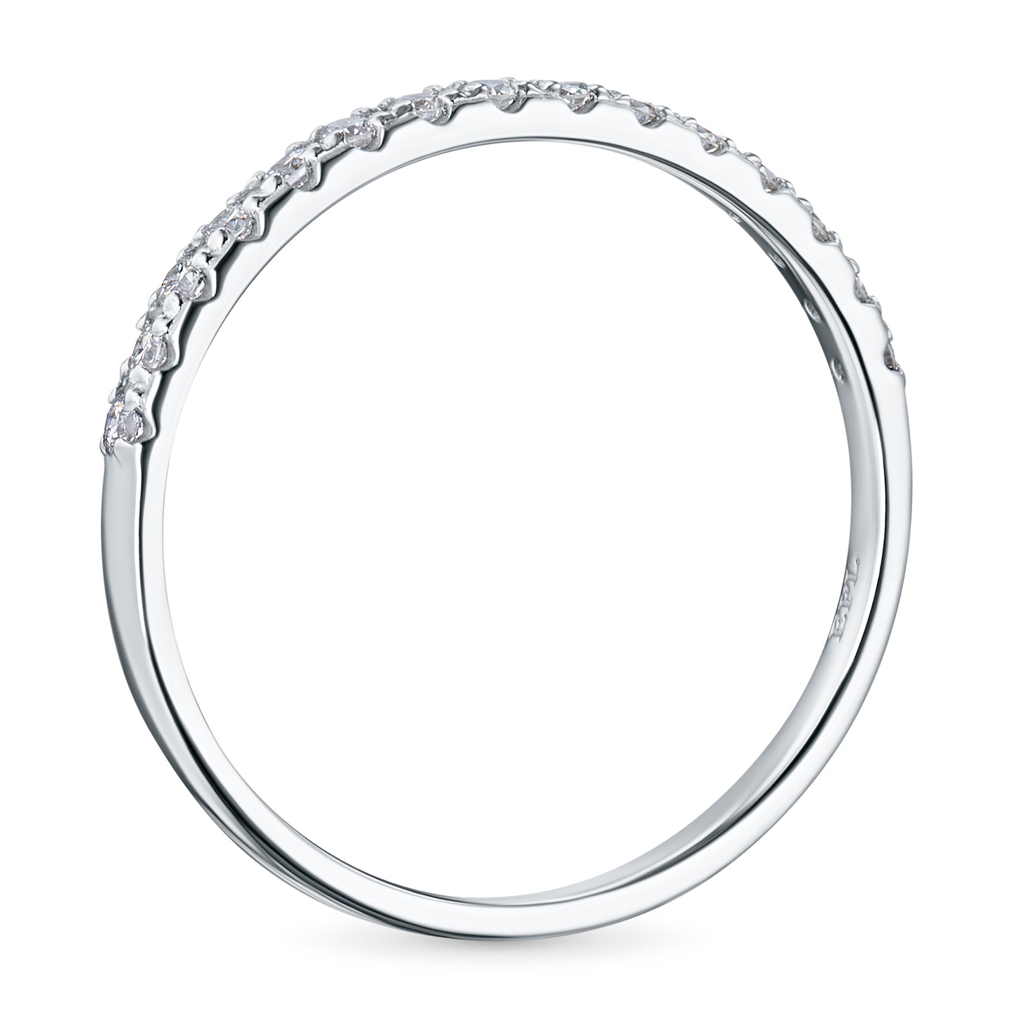 14K Yellow Gold Ring with Lab-Created Diamonds 0.130 CT.TW