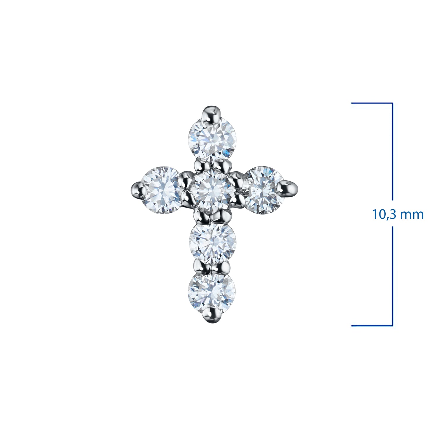 14K Yellow Gold Pendant with Lab-Created Diamonds 0.270 CT.TW