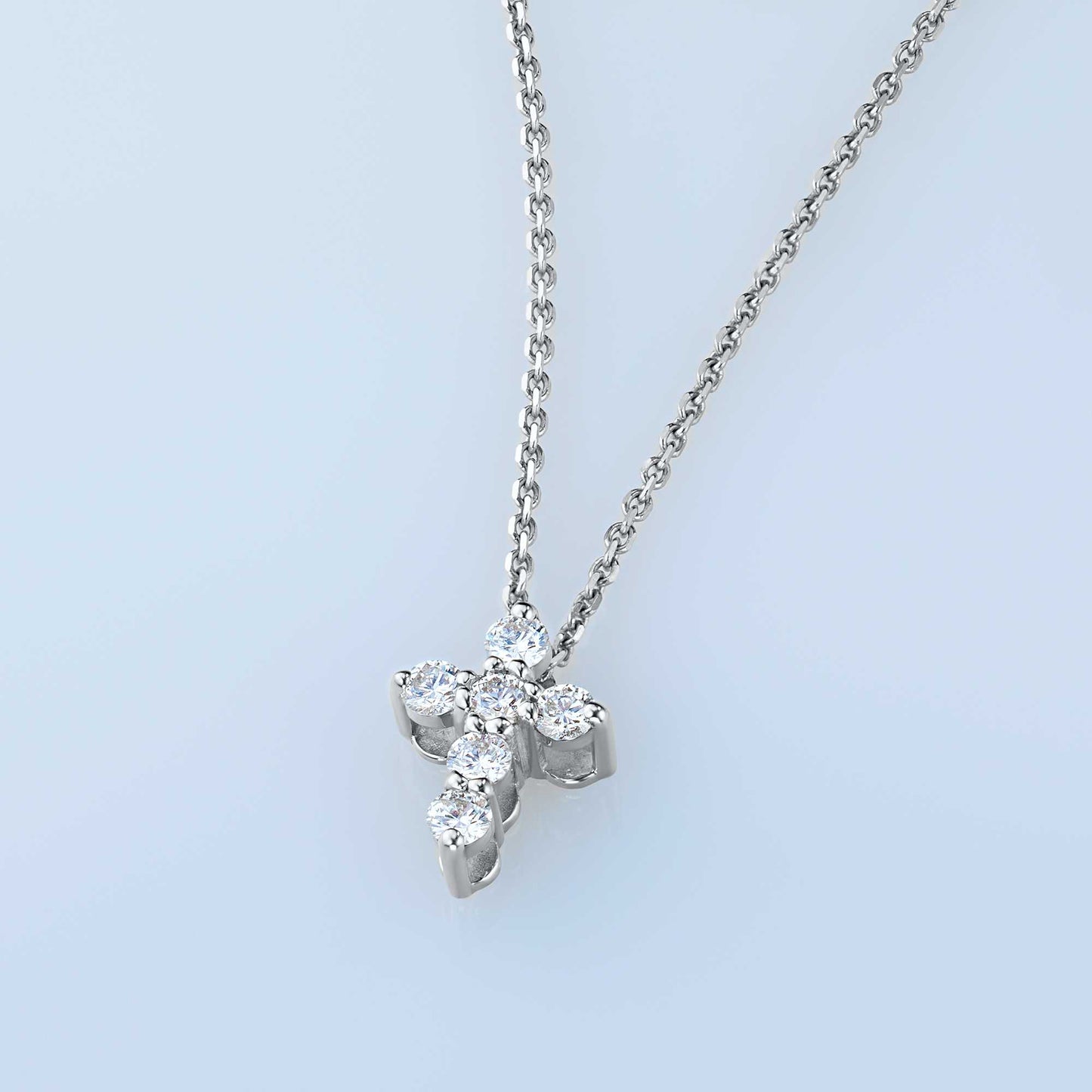 14K Yellow Gold Pendant with Lab-Created Diamonds 0.270 CT.TW