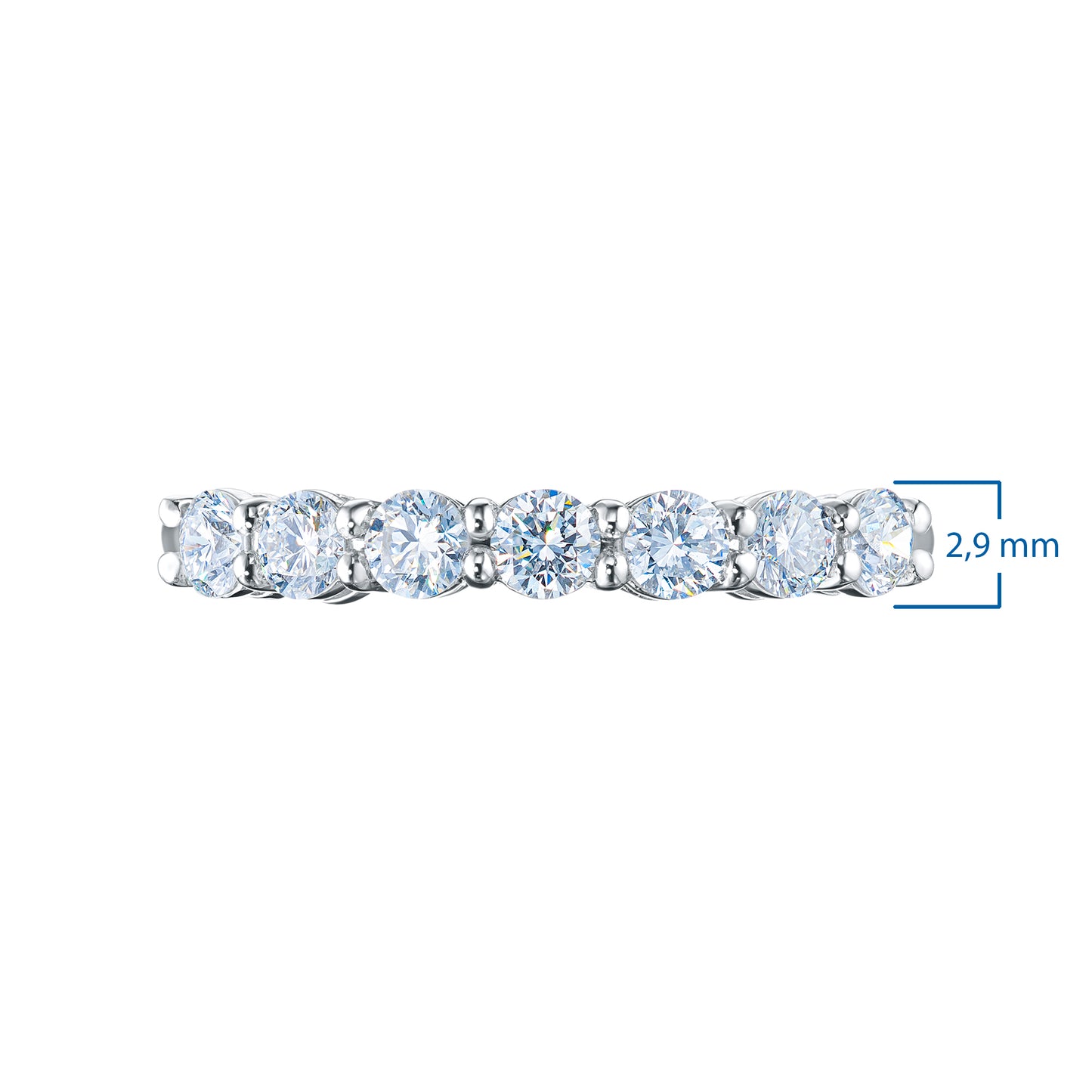 14K Yellow Gold Ring with Lab-Created Diamonds 1.080 CT.TW