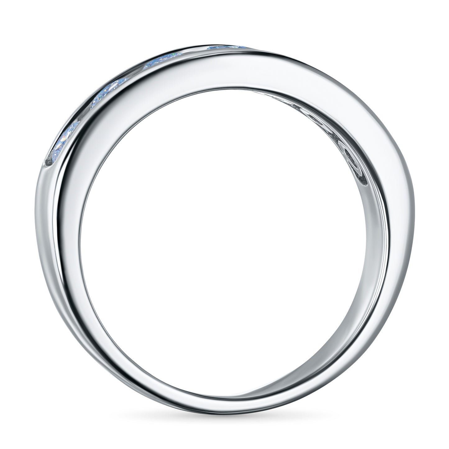 14K White Gold Ring with Lab-Created Diamonds 1.080 CT.TW