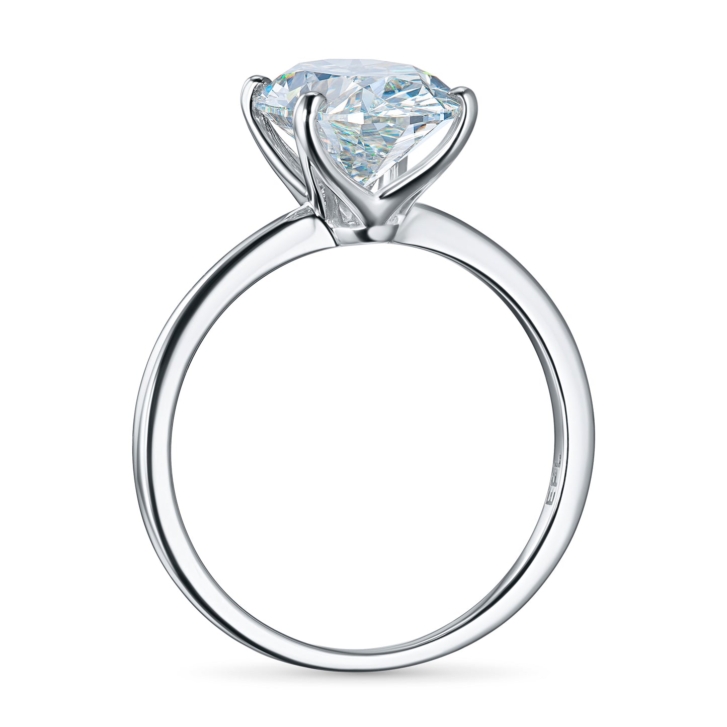 14K White Gold Ring with Lab-Created Diamonds 1.120 CT.TW