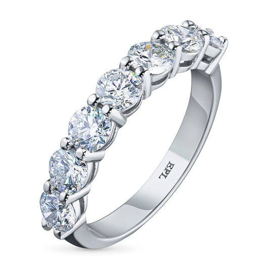 Sterling Silver Ring with Lab-Created Diamonds 1.920 CT.TW