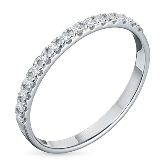 14K Yellow Gold Ring with Lab-Created Diamonds 0.130 CT.TW